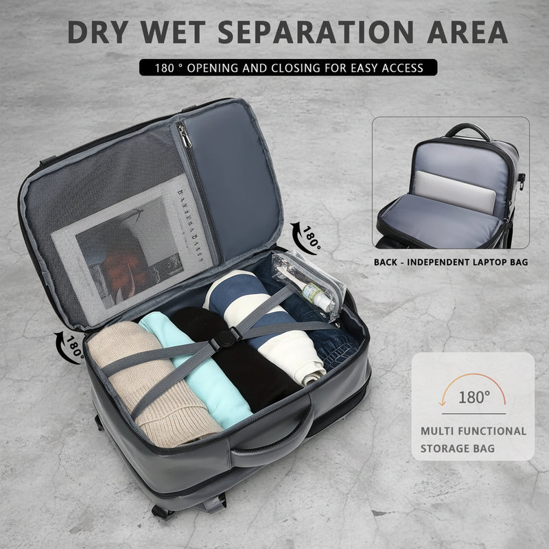 Laptop Rugzak 17 Inch Expandable Travel Backpack