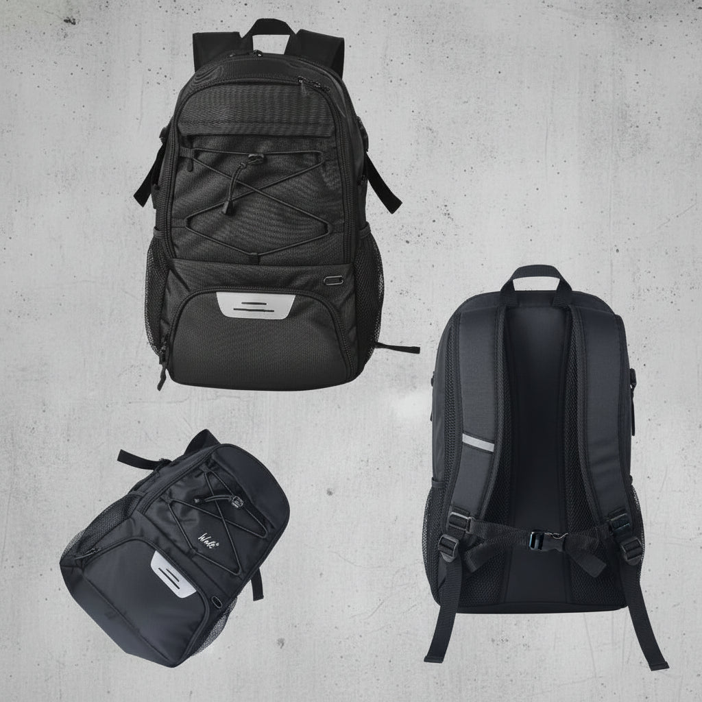 Basketbal Voetbal Backpack met Balvak - Schoenenvak