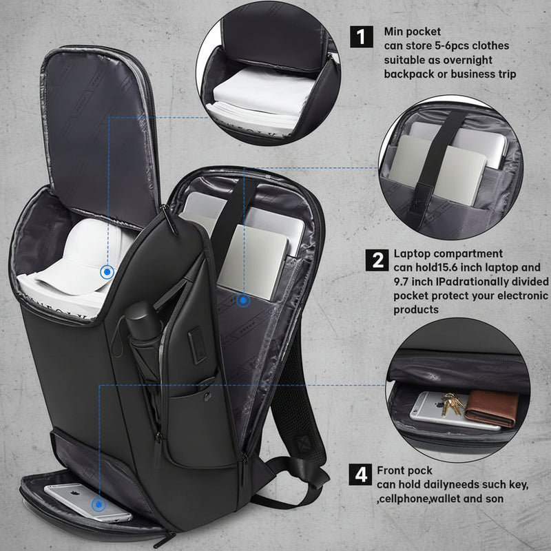 Laptop Rugzak 15.6 Inch Business Backpack Waterdicht Anti Diefstal