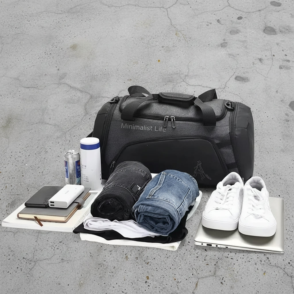 Waterdichte Sporttas met Schoenenvak