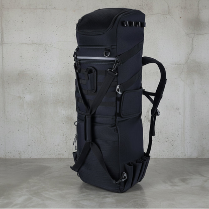 Visrugzak Outdoor Backpack met Koelvak - Hengelhouder