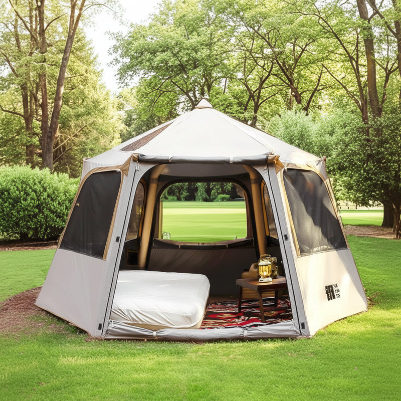 Opblaasbare Camping Tent 4-6 Personen - Waterdicht