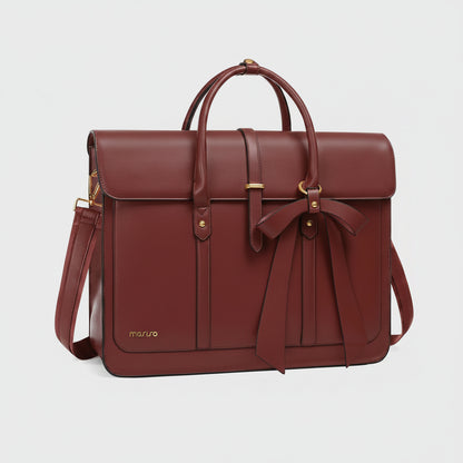 Dames Aktetas Laptop 15.6 Inch - Elegante Werktas - Schoudertas & Handtas