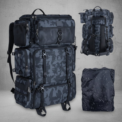 Fishing Backpack met Koelvak - Hengelhouders