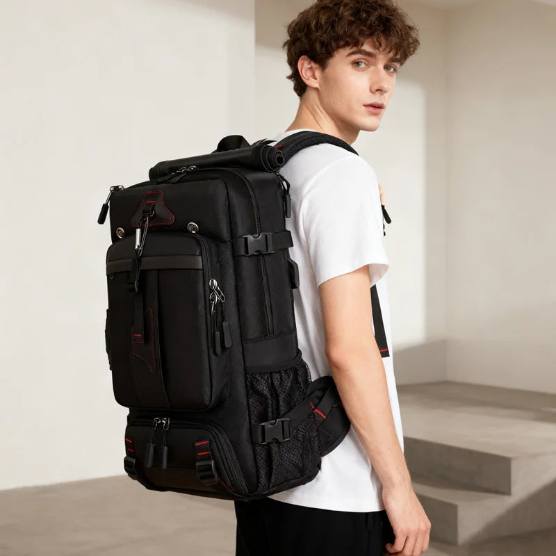 Travel Rugzak 35-80L – Laptop Backpack met Schoenenvak