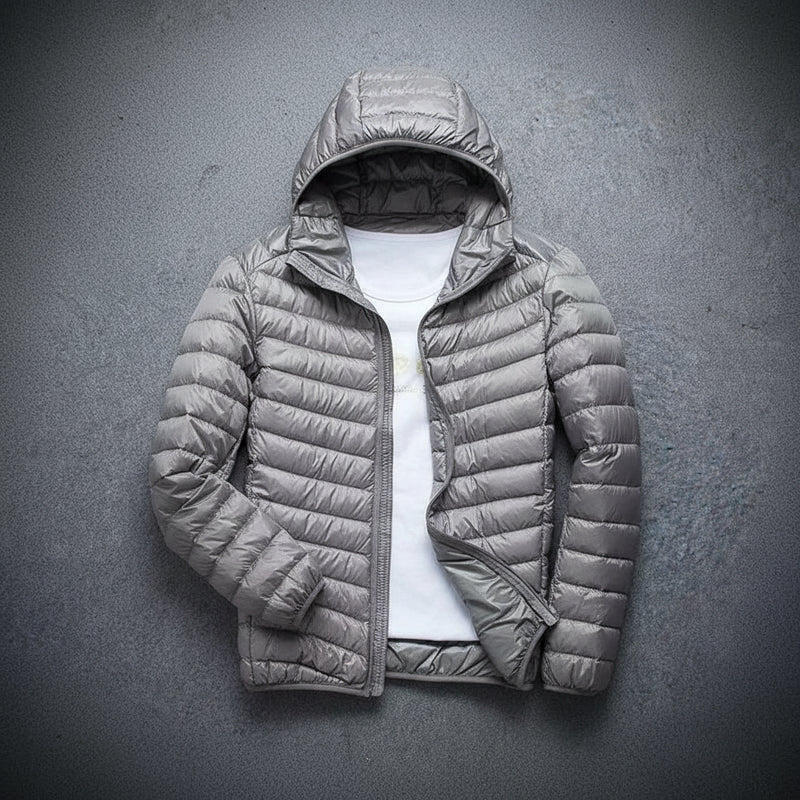 Heren Ultra Licht Duck Down Jas