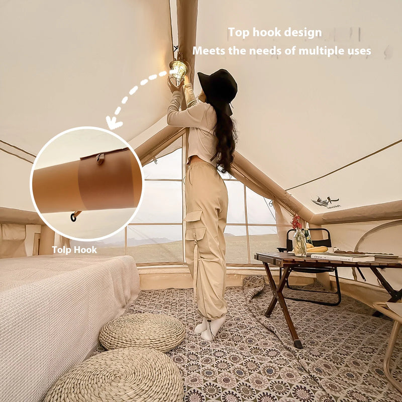 Camping Blow Up Tent – Opblaasbare Gezinstent 10–12P