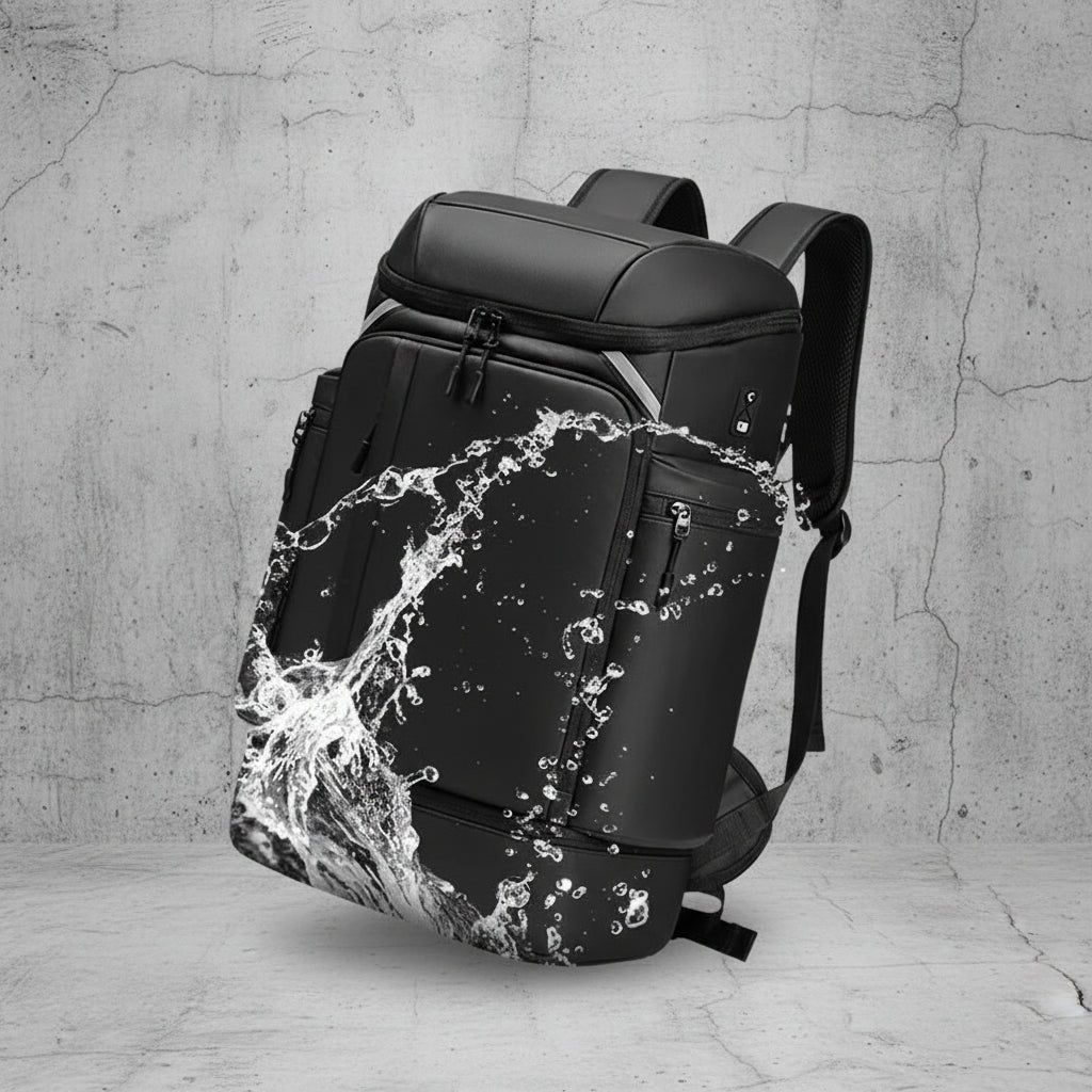 Laptop Rugzak 17 Inch met Schoenvak - Waterdicht - 50L Travel Backpack