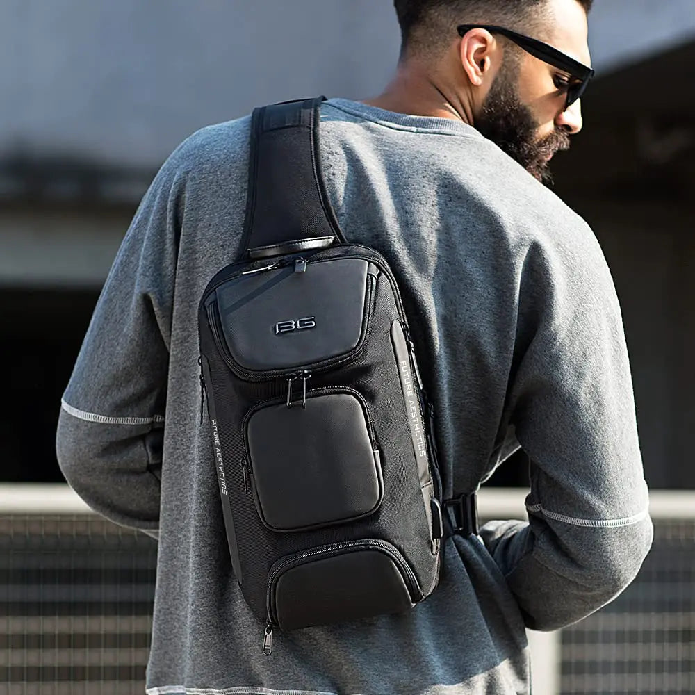 Anti-Diefstal Sling Rugzak - Waterafstotende Crossbody Laptop Tas