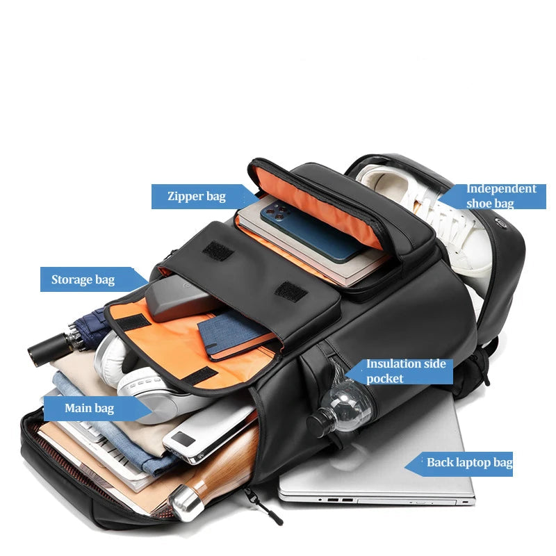 Rugzak - Waterafstotende Laptop Rugzak 16 Inch