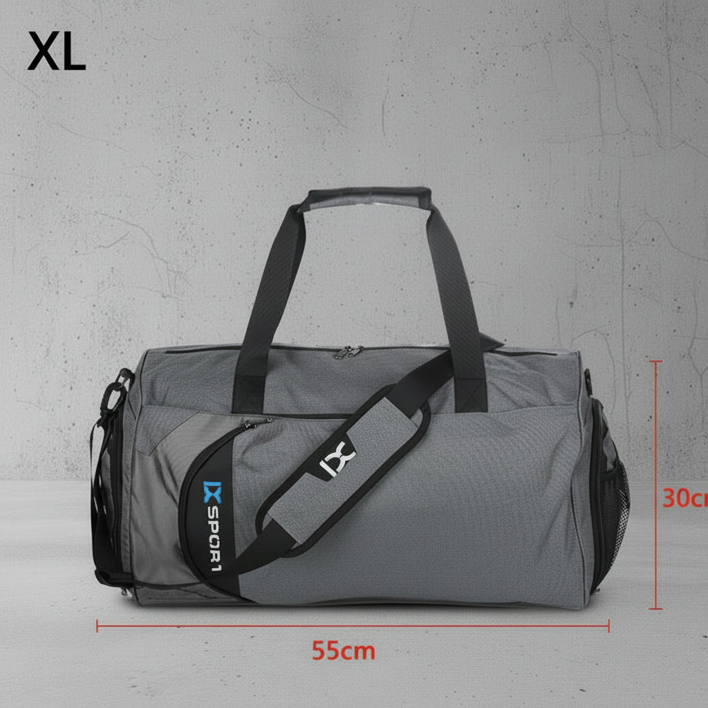 Waterdichte Sporttas met Schoenenvak – S t/m XL