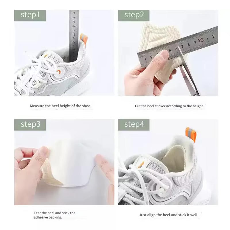 Hielbeschermers tegen blaren - Comfort - grip en bescherming