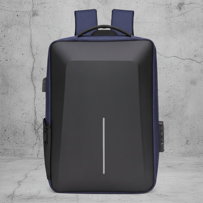 Anti-Diefstal Laptop Rugzak met USB Oplaadpoort - Harde Shell - Waterafstotend