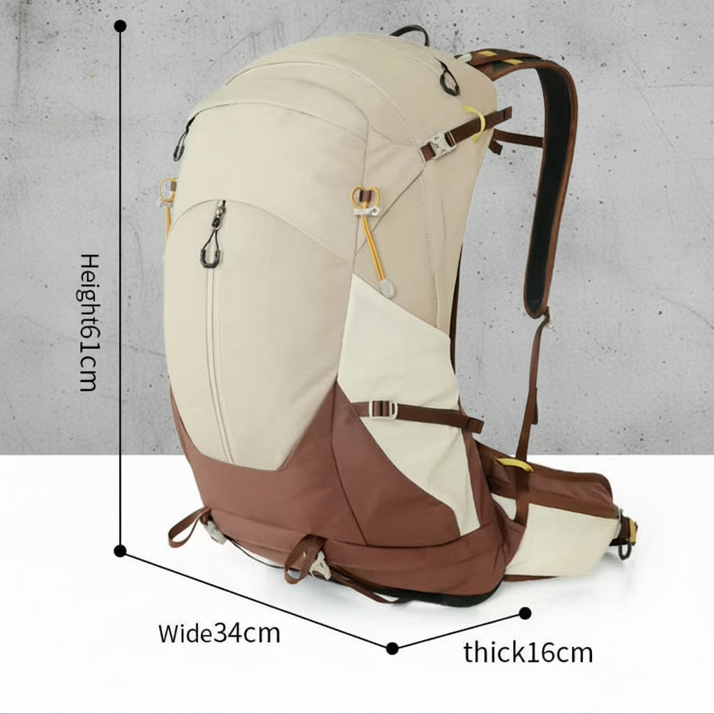 Hiking Rugzak 50L - Waterafstotend - Verstelbare Rug - Backpack