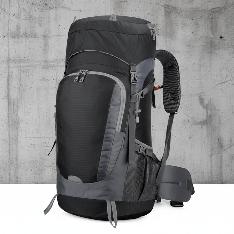 Backpack 65L Trekking Rugzak met Regenhoes