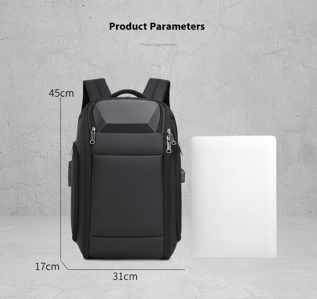 Travel Backpack 15.6 Inch Laptop  Front Loader