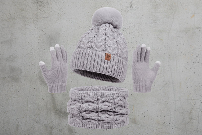 Muts Sjaal Handschoenen Set