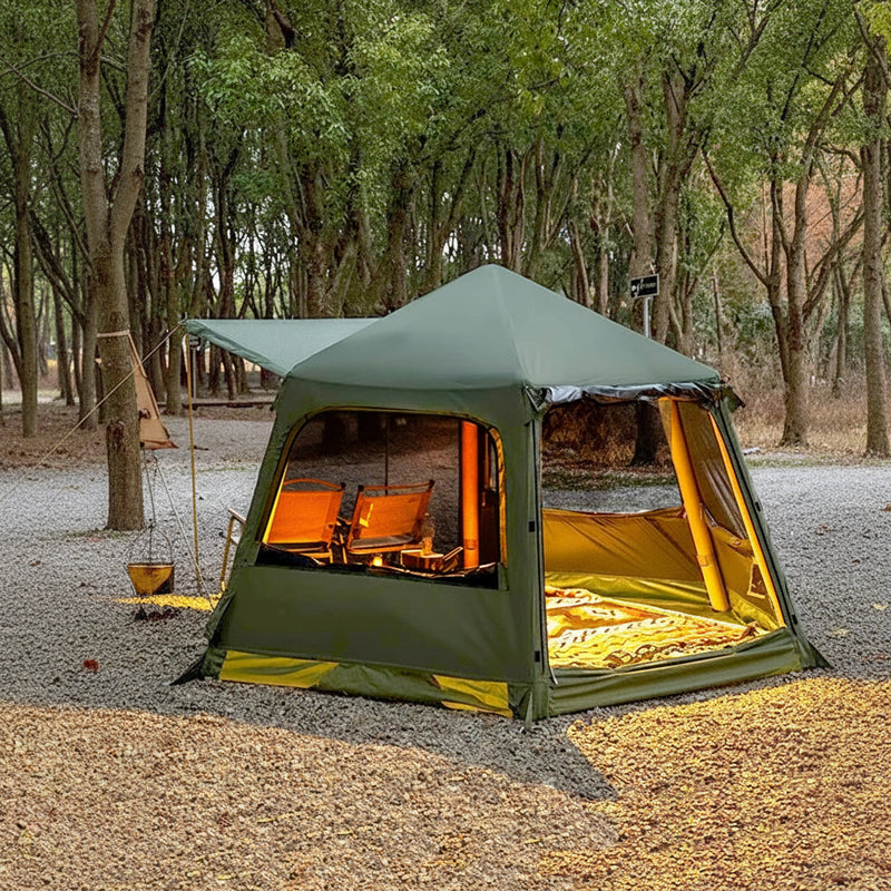 Opblaasbare Camping Tent 4-6 Personen - Waterdicht