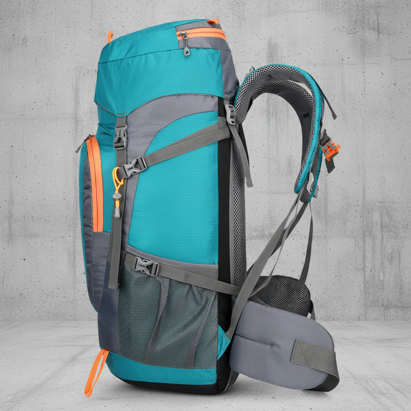 Backpack 65L Trekking Rugzak met Regenhoes