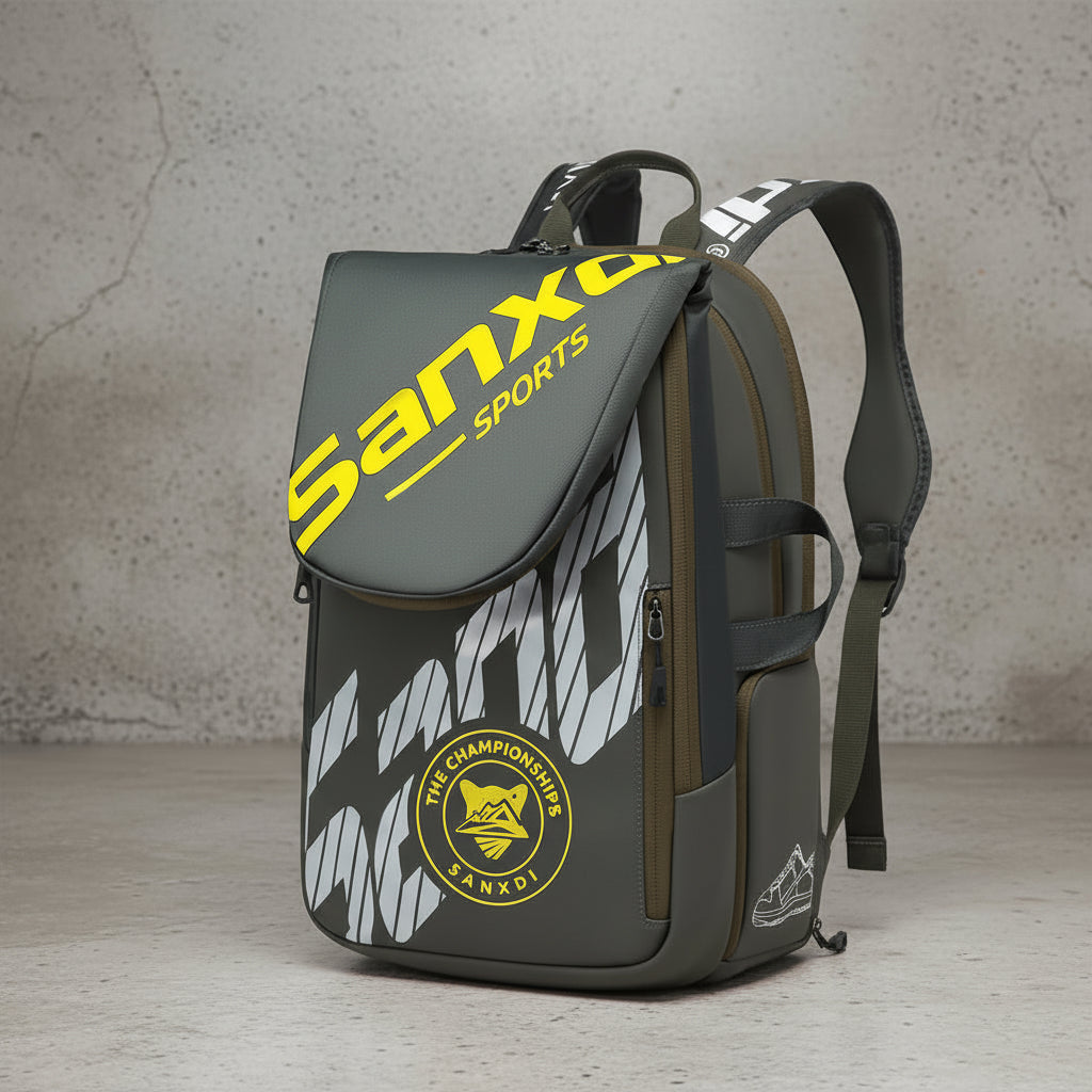 Tennis Racket Rugzak met Racketvak en Schoenenvak