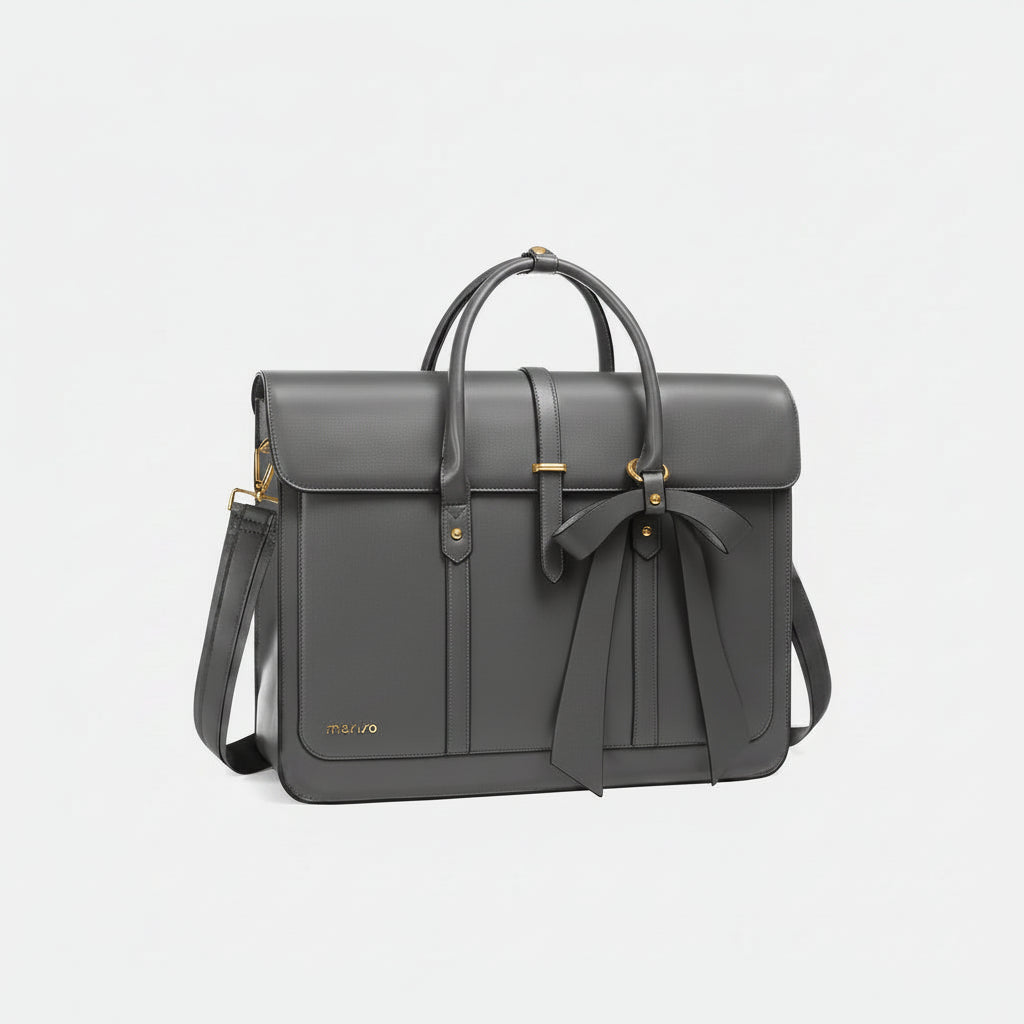 Dames Aktetas Laptop 15.6 Inch - Elegante Werktas - Schoudertas & Handtas - Geschikt voor Werk - Studie & Zakelijk Gebruik