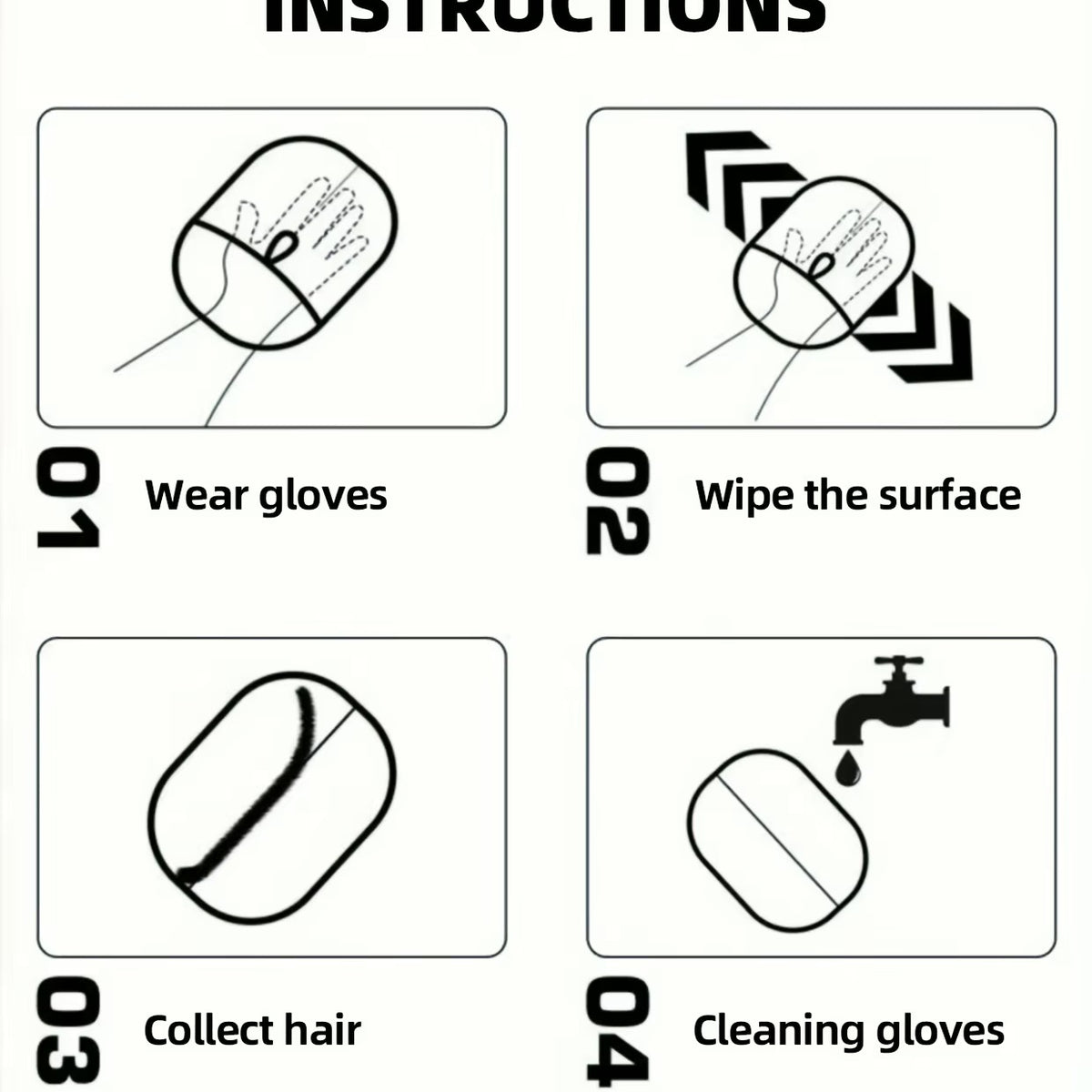 Kattenharen snel en moeiteloos verwijderen