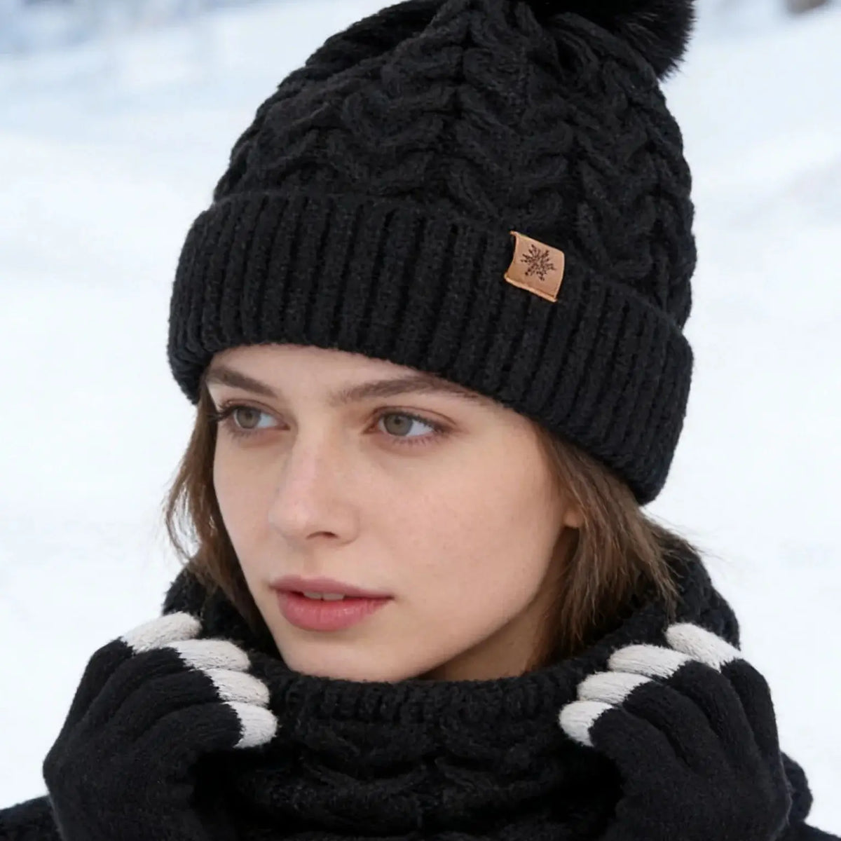 Muts Sjaal Handschoenen Set