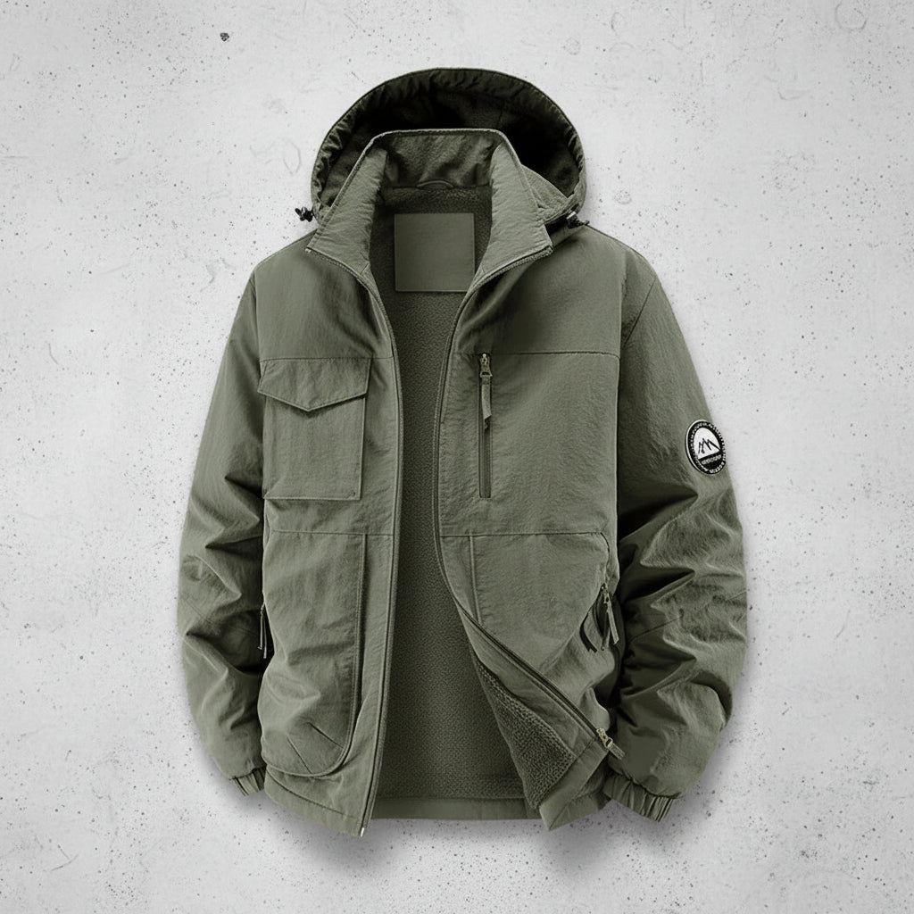 Heren Outdoor Parka Jas - Warm - Waterafstotend