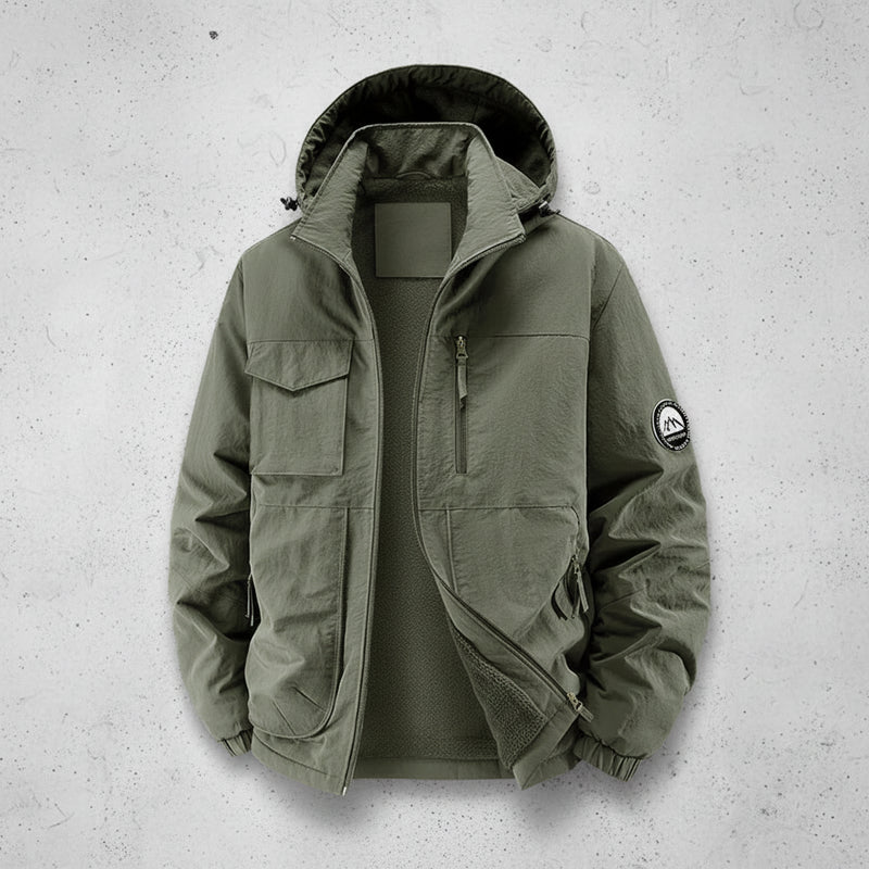 Heren Outdoor Parka Jas - Warm - Waterafstotend