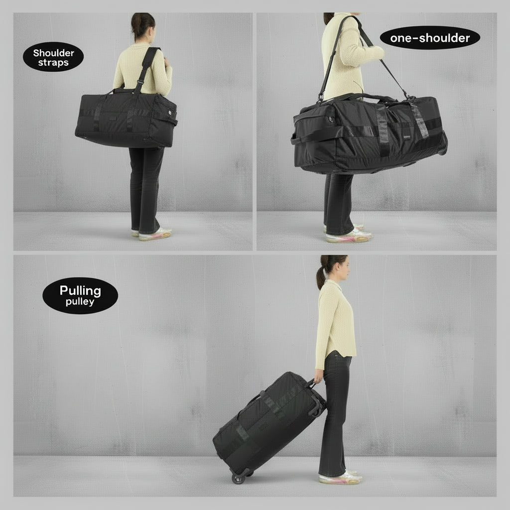 Trolley Backpack 80L – Reistas met Wielen