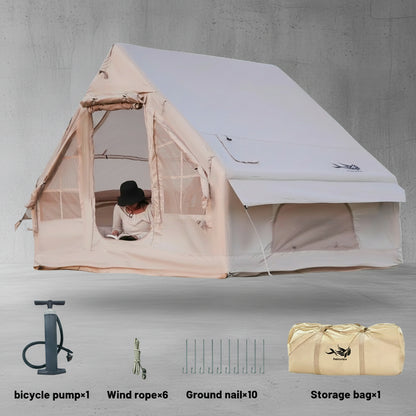 Camping Blow Up Tent – Opblaasbare Gezinstent 10–12P