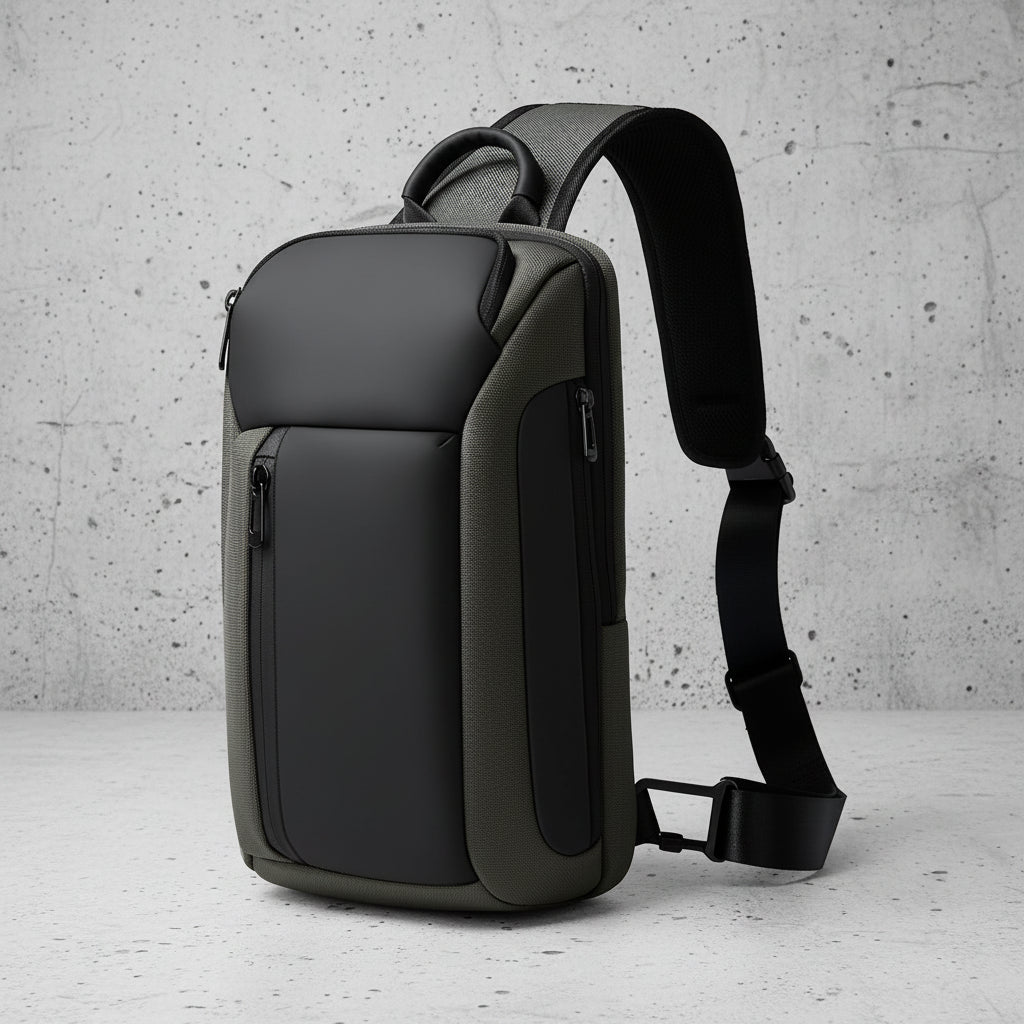 Anti Diefstal Rugzak Heren Compact Crossbody Laptop Tas