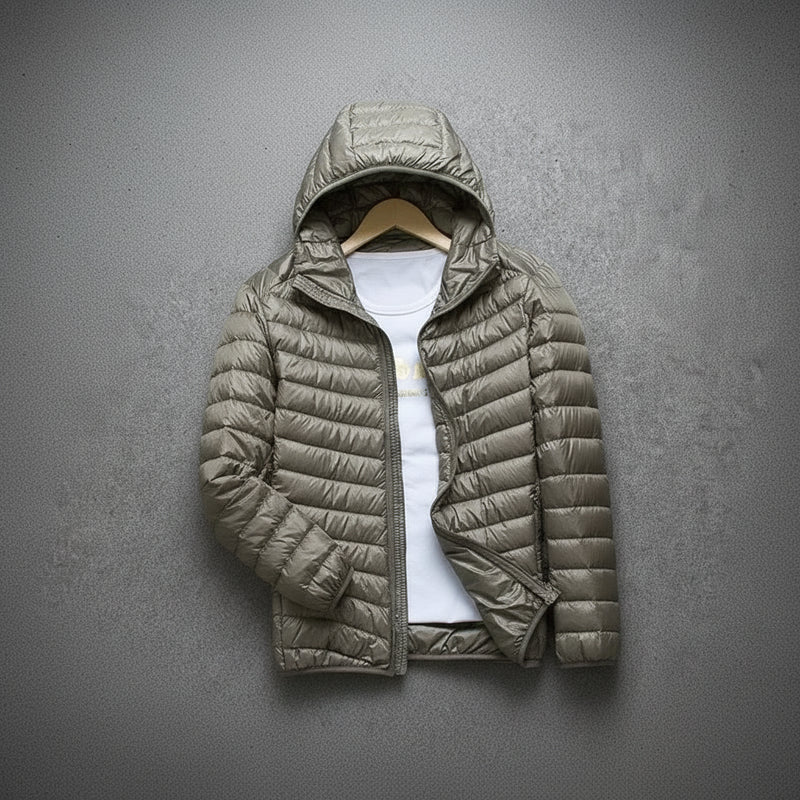 Heren Ultra Licht Duck Down Jas