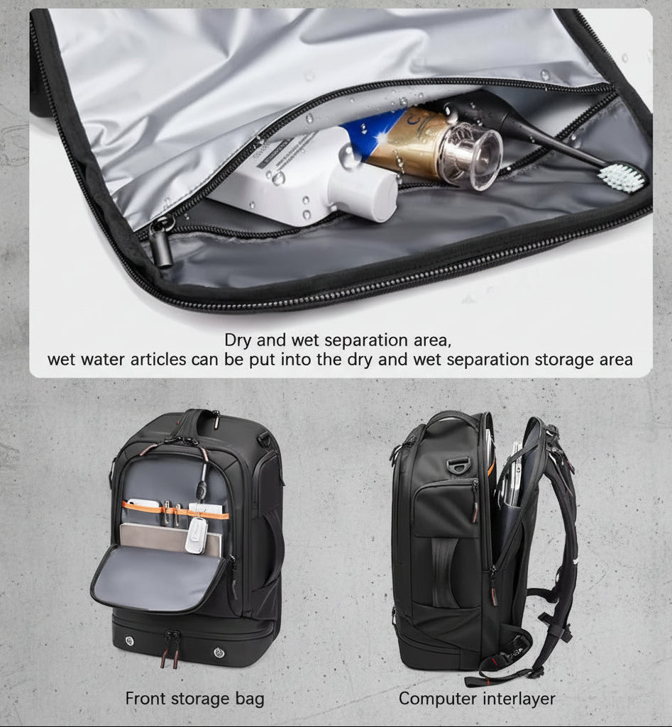 Laptop Rugzak 17 Inch met Schoenvak