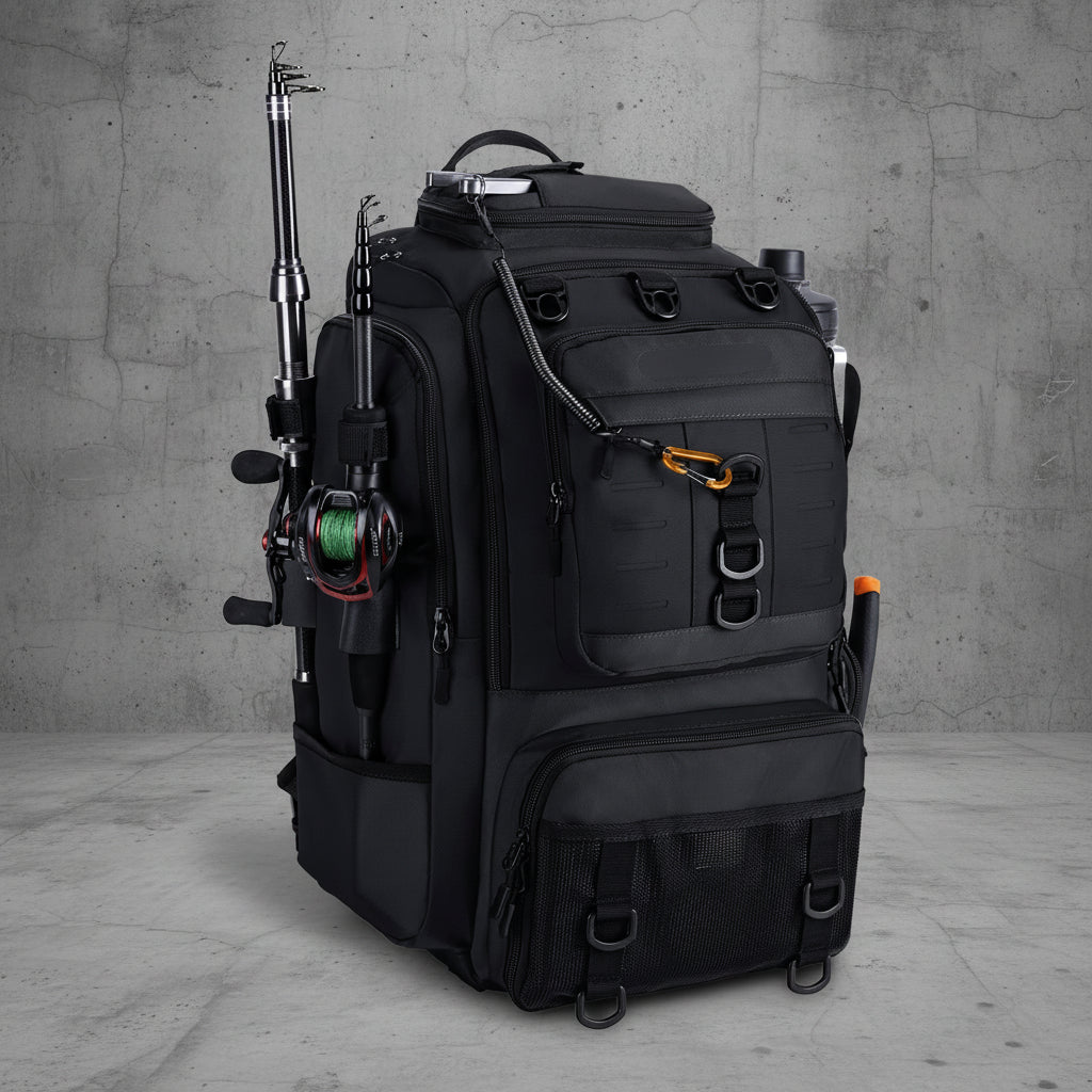 Vis Rugzak Met Koelvak Fishing Backpack Hengel Tas Outdoor