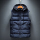 Bodywarmer Vest Heren Capuchon Gewatteerde