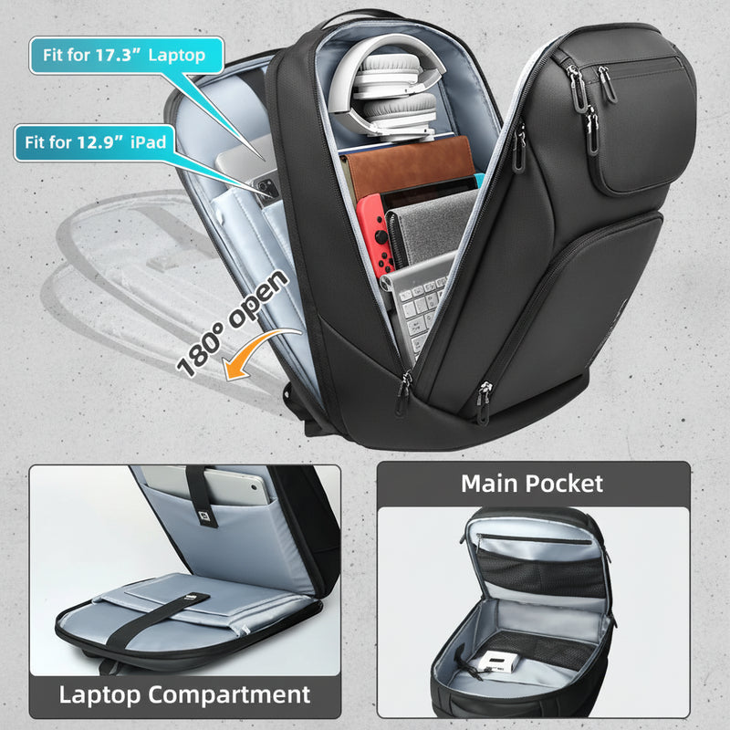 Uitbreidbare Laptop 15.6 Rugzak