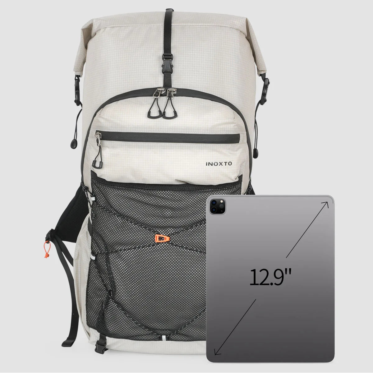 Trekking Backpack - Lichtgewicht Outdoor Rugzak met Verstelbaar Draagsysteem & Slimme Opbergruimte