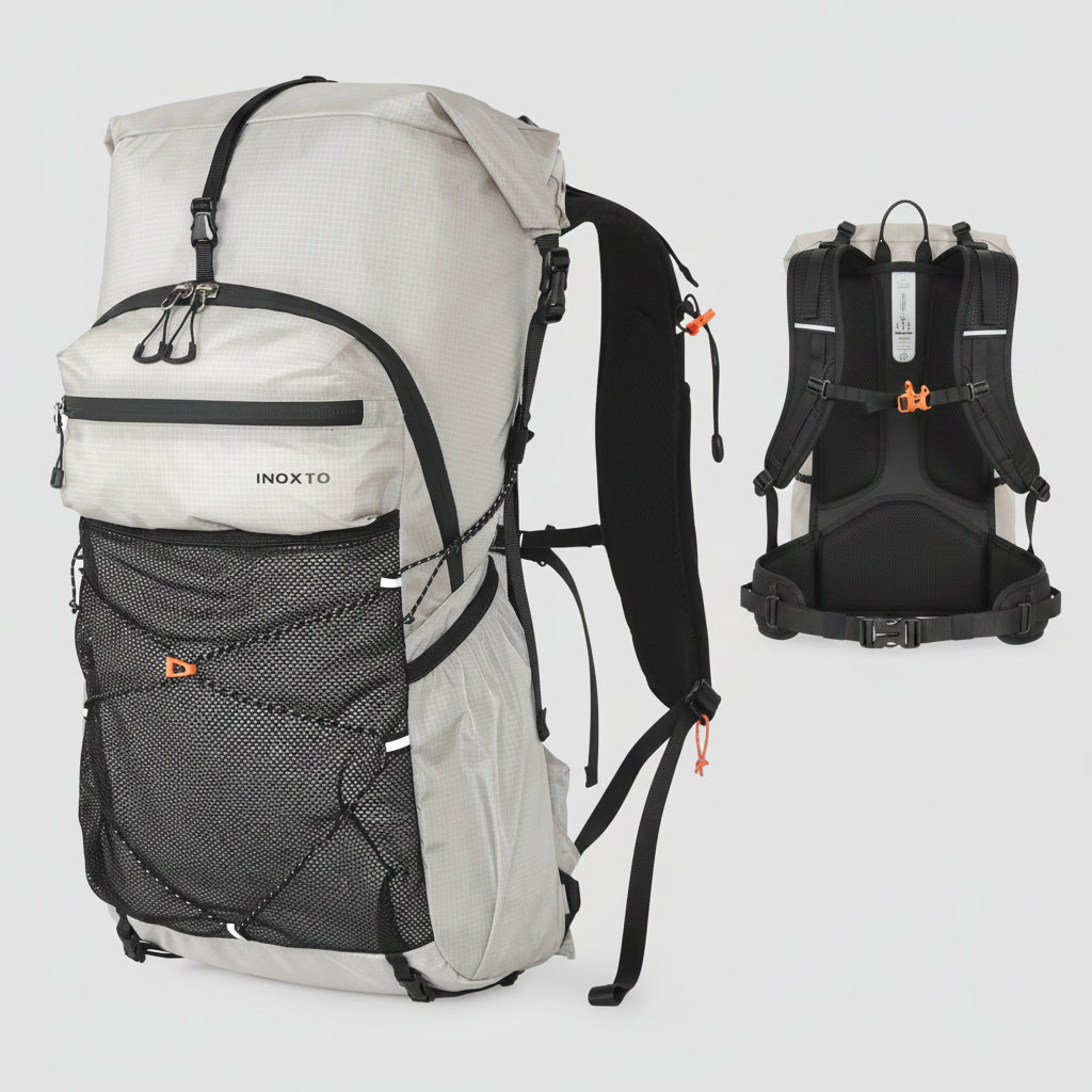 Trekking Backpack - Lichtgewicht Rugzak met Verstelbaar Draagsysteem