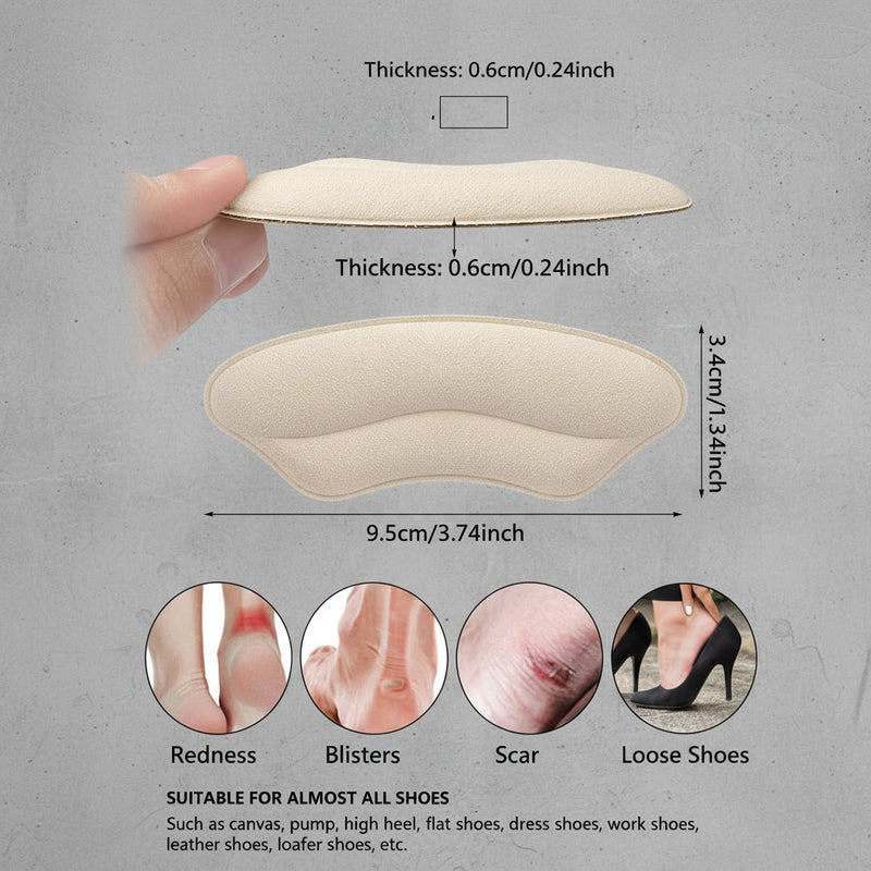 Hielbeschermers tegen blaren - Comfort - grip en bescherming