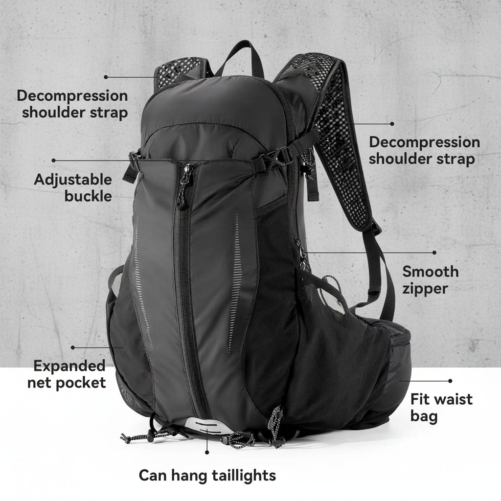 Hardloop Rugzak Hydration Running Vest Lichtgewicht Sport