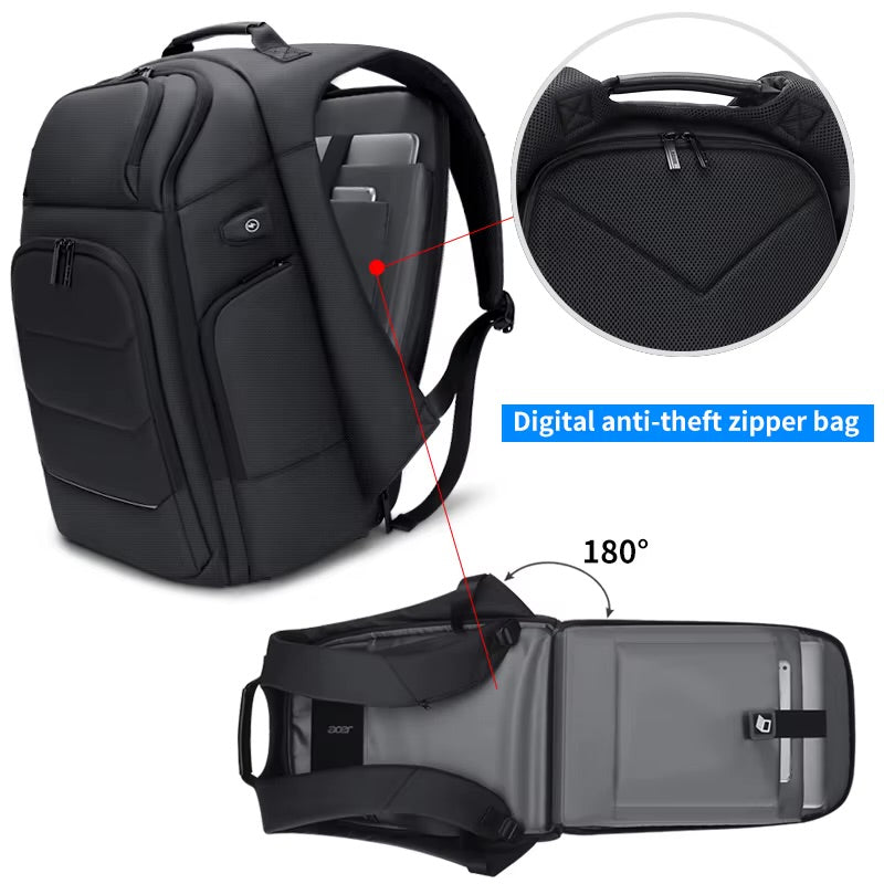 Uitbreidbare Laptop Rugzak 15.6inch Waterdicht