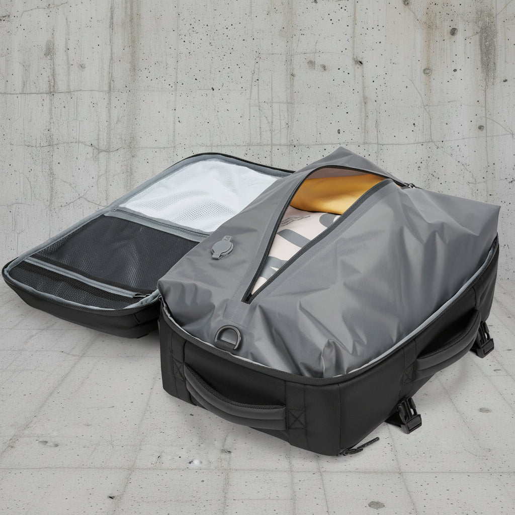 Vacuum Rugzak Compressie Laptop Rugzak 17 Inch Reis Anti Diefstal