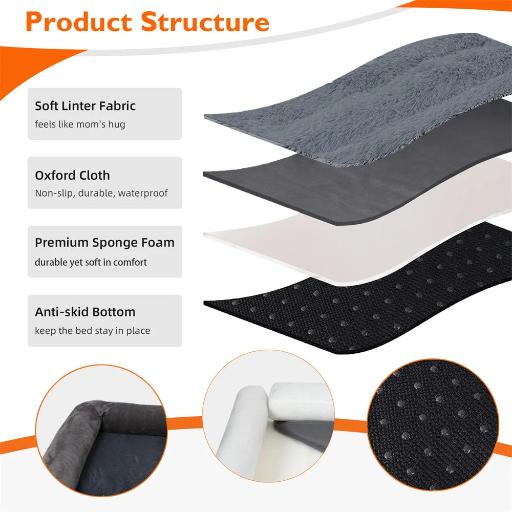 Orthopedische Slaapmand voor zware honden