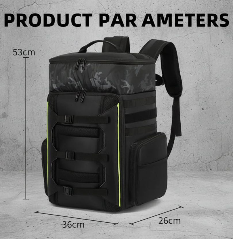 Travel Gear Rugzak 50L - Camera - Drone - Laptop Backpack