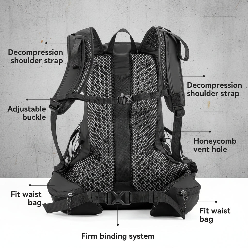 Hardloop Rugzak Hydration Running Vest Lichtgewicht Sport