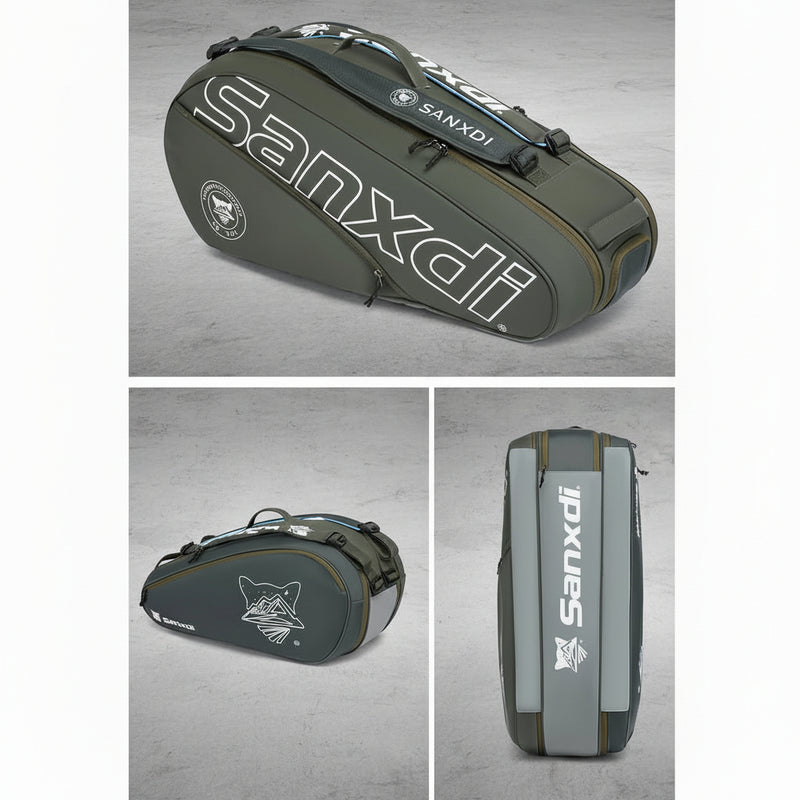 Tennisrugzak - Badminton 6x Racket Tas