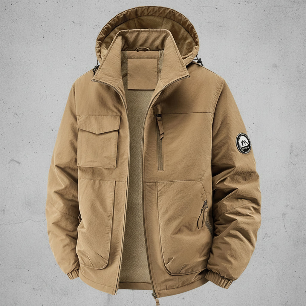 Heren Outdoor Parka Jas - Warm - Waterafstotend
