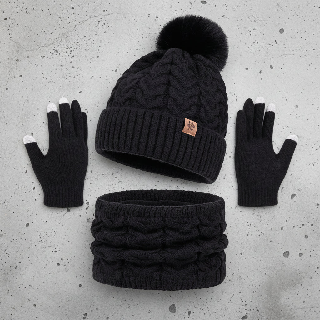 Muts Sjaal Handschoenen Set
