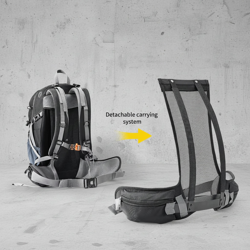 Hiking Rugzak 40L Outdoor Backpack Waterdicht Trekking Tas